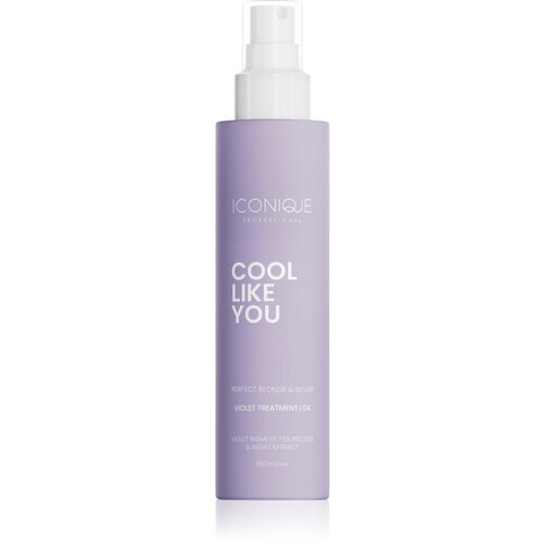 ICONIQUE Professional COOL LIKE YOU Perfect Blonde & Silver Violet nega brez spiranja za nevtralizacijo rumenih odtenkov 150 ml Cene