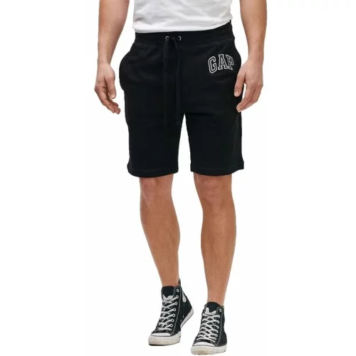 GAP Logo mini Kratke hlače Črna