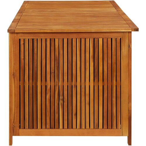  Vrtna kutija za pohranu 175 x 80 x 75 cm masivno bagremovo drvo Slike