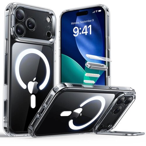 ESR KLASIČNI HIBRIDNI OVITEK MAGSAFE S STOJALOM ZA IPHONE 17 PRO MAX ZA&amp;Scaron;ČITA, (5000347818) Slike