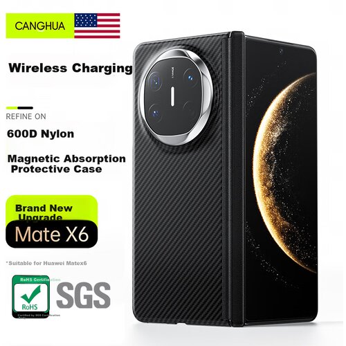  CangHua Maska za mobilni telefon Huawei Mate X6, Crna Cene