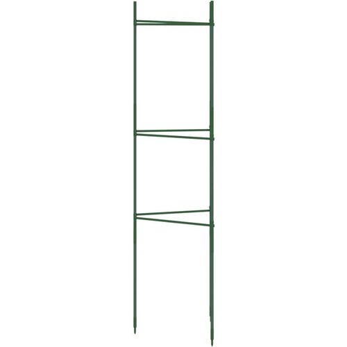 VidaXL Kavez za rajčice 2 kom 116 cm od čelika i PP-a Slike