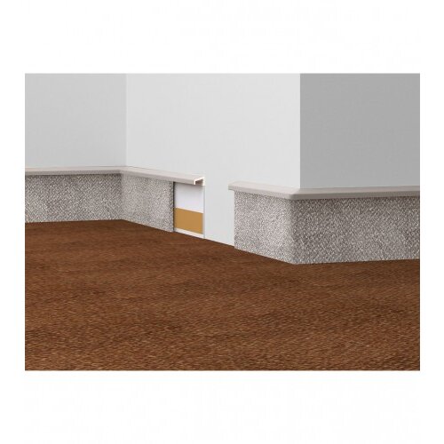 DOELLKEN Lajsna za Itison PVC 2,5m bijela TLE55 K-0117 Slike