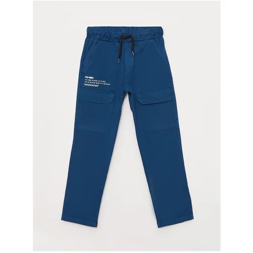 LC Waikiki Boys' Elastic Waist Printed Gabardine Cargo Pants