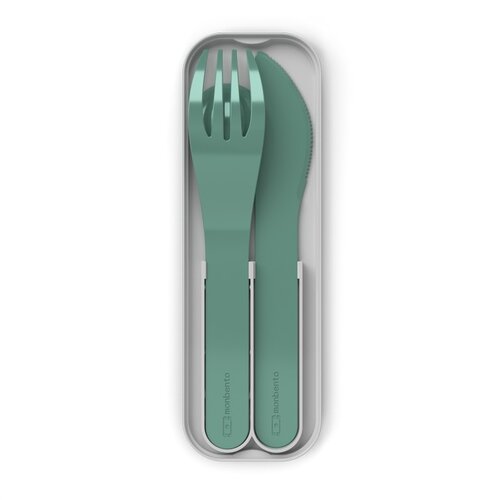 Monbento Potovalni jedilni pribor MB-Pocket Color, Green Forest, (22135083) Slike