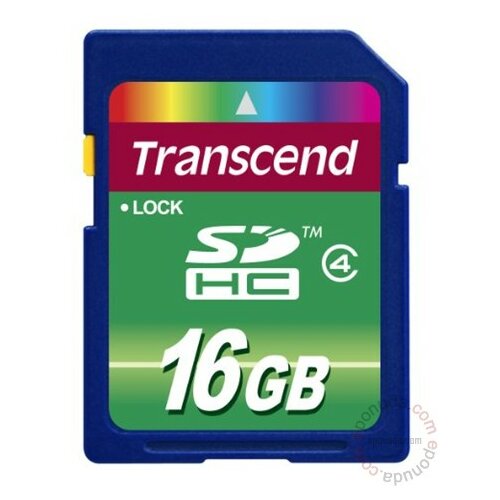 Transcend SDHC 16GB Class4 TS16GSDHC4 memorijska kartica Slike