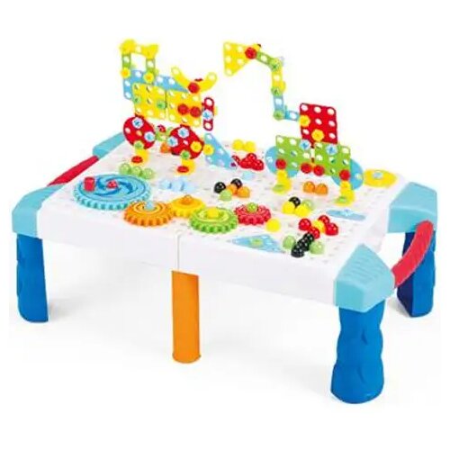 Magic Toys razvijalna igralna miza z gradniki 213-delna Cene