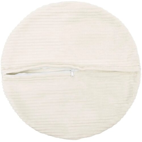  Presvlaka za jastuk 6 pcs HEERLEN Krem &Oslash; 60 cm Kord - Krem &Oslash; 60 cm 6 Cijene