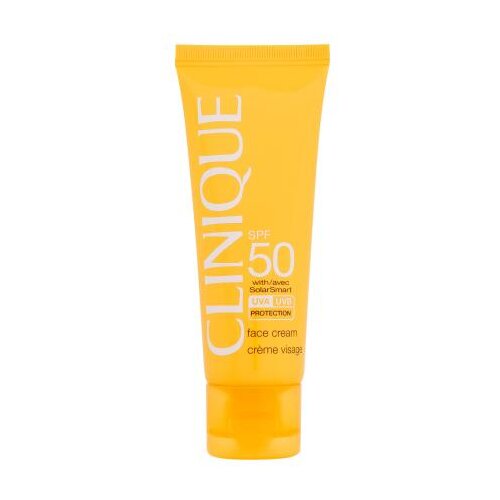 Clinique Sun Care Face Cream SPF50 krema za lice za za&amp;scaron;titu od sunca 50 ml za ženske Slike