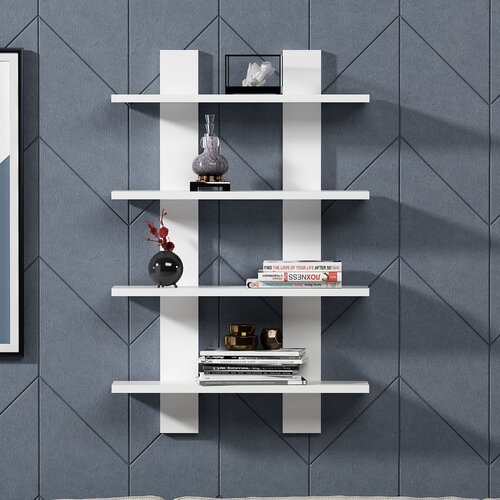 Woody Fashion Zidna polica Laurel White Cene