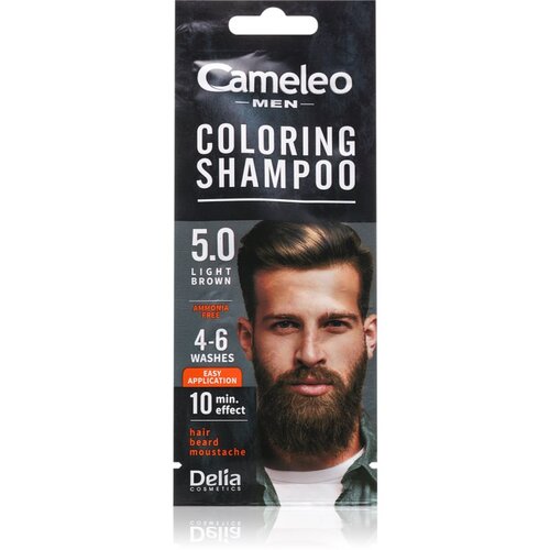 Delia Cosmetics Cameleo Coloring Shampoo šampon za toniranje za lase za moške 15 ml Cene