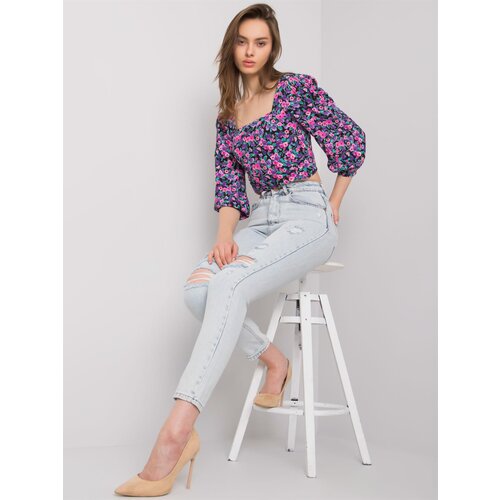MOONART Trousers jeans-MR-SP-901.05P-light blue Slike