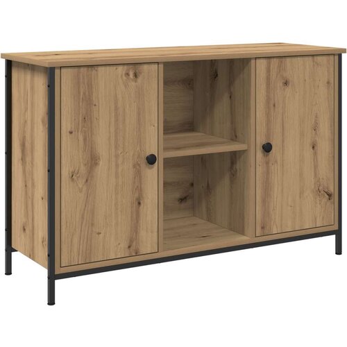  ormarić Crni Hrast 101x35x65 cm Enginjerwood i Čelik Slike