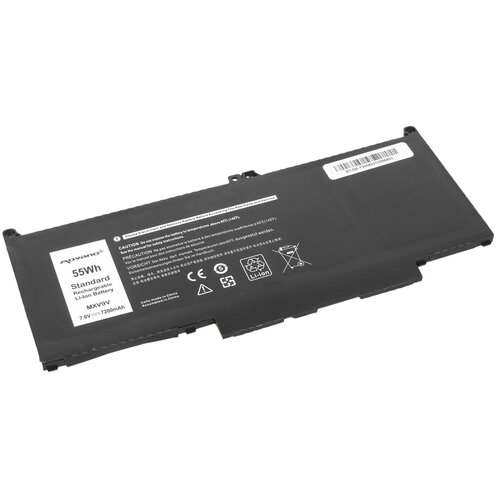 Movano Baterija za Dell Latitude 13 5300 / 13 7300, MXV9V, 7.6V, 7200 mAh Slike