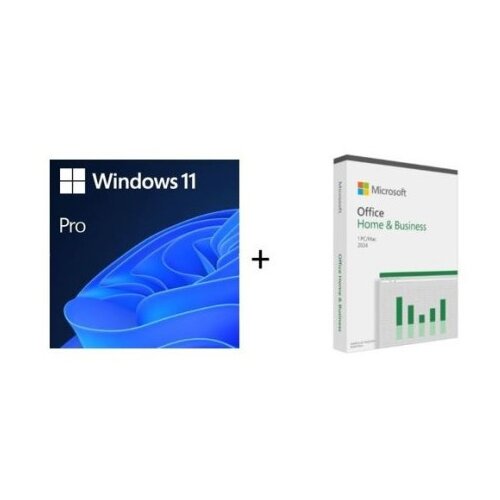 Microsoft Win11 Pro + Office H&B 2024 - ENG, FQC-10528 +EP2-06636 ( 0001382497 ) Cene