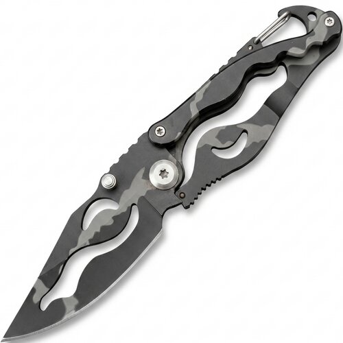 IZMAEL Outdoor sklopivi nož C5967 - Crna Slike