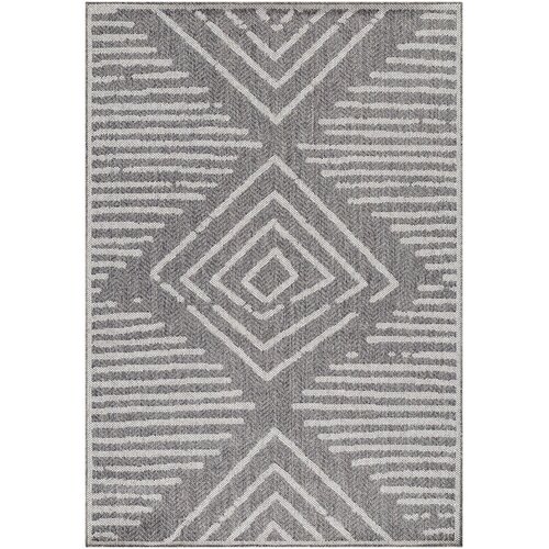 Novel ravno tkana preproga aruba 240/340 cm tkano siva Cene
