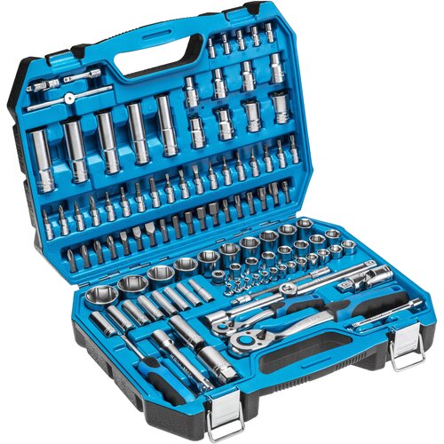 Hogert 112-dijelni set nasadnih ključeva 1/4 1/2 HT1R432 Slike