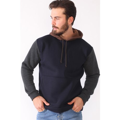 Dewberry 1040 MEN&amp;#039;S SWEATSHIRT-NAVY BLUE Slike