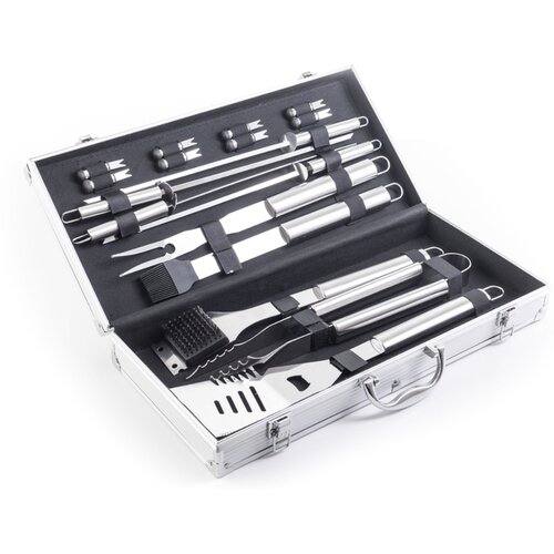 G21 17-delni set orodij za žar v aluminijastem kovčku Cene