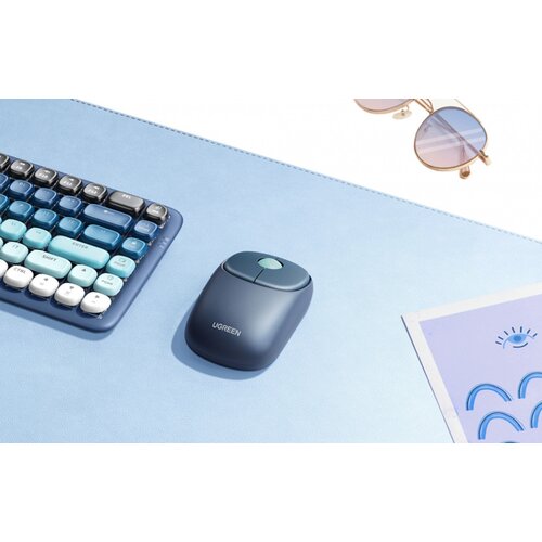 Ugreen Brezžična računalni&amp;scaron;ka mi&amp;scaron;ka MU102 FUN+ Bluetooth 2,4 GHz, črna, (21533767) Slike