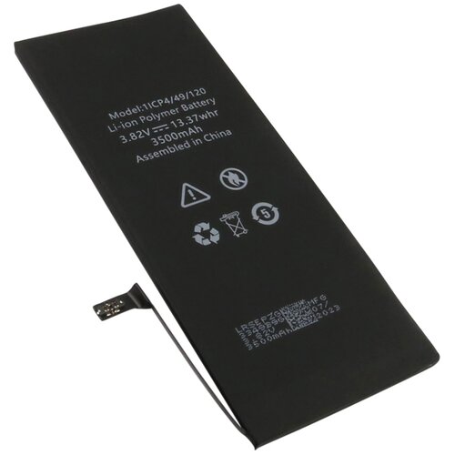 AVIZAR Li-polimerna baterija 12,7 Wh za pametni telefon iPhone 6S Plus, združljiva z A1634, 3500 mAh, Črna, (5000220878) Cene