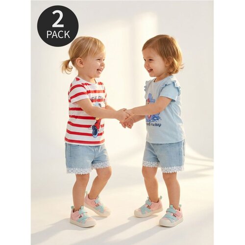 Sinsay Pamučne majice 2 pack Minnie Mouse Cene