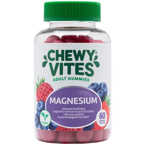 Chewy Vites Gumijasti bonboni za odrasle Adult magnezij 60 kos Slike