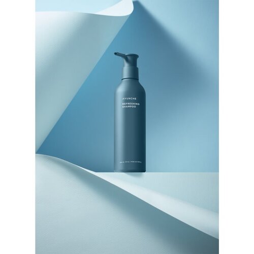 AYUNCHE Refreshing Shampoo osvežujoči &amp;scaron;ampon za mastne lase in lasi&amp;scaron;če 350 g Slike