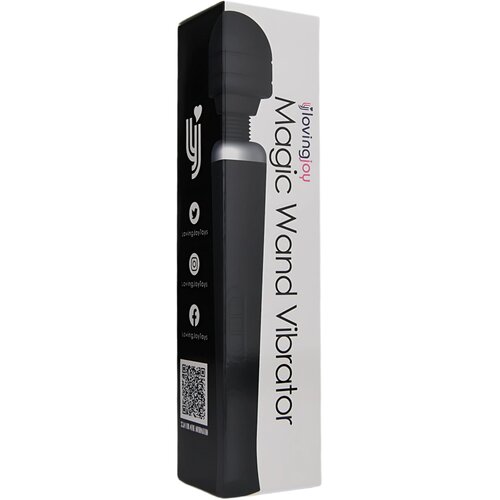 Loving Joy 2024 MasaŽer Loving Joy Magic Wand Black Slike