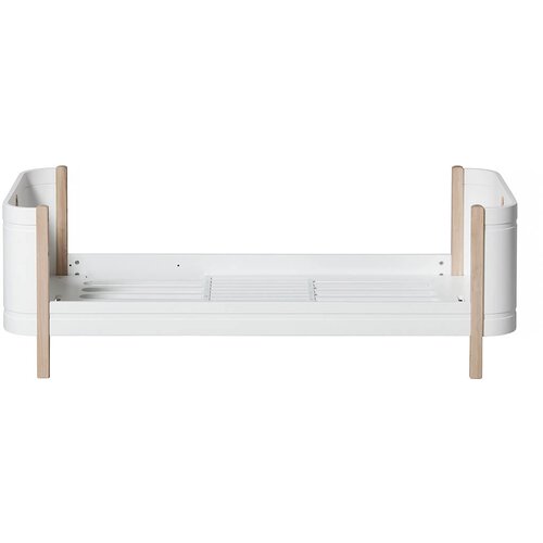 Oliver Furniture&amp;reg; dječji krevetić mini+ junior bed 60x160 white/oak Slike