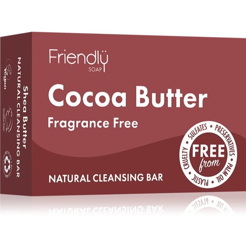 Friendly Soap Cocoa Butter prirodni sapun s kakaovim maslacem za lice i tijelo 95 g Slike