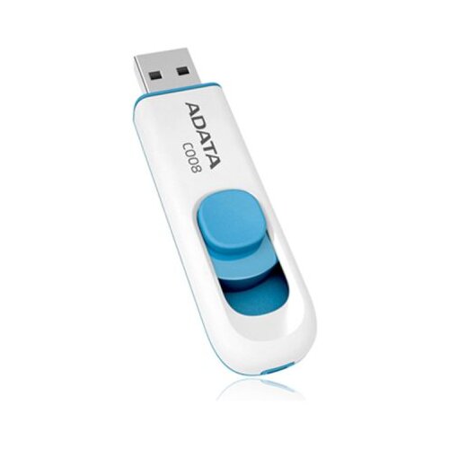 A DATA USB Memory stick UFD 64GB C008 White USB 2.0, Brzina čitanja 30 MB/s, Brzina pisanja 10 MB/s,AC008-64G-RWE Cijene