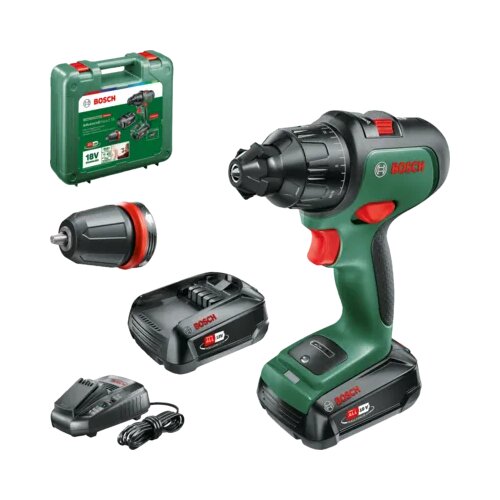 Bosch AdvancedImpact 18 2 brzine-akumulatorski čekić uklj. 2 akumulatora, uklj. kofer, uklj. punjač Slike