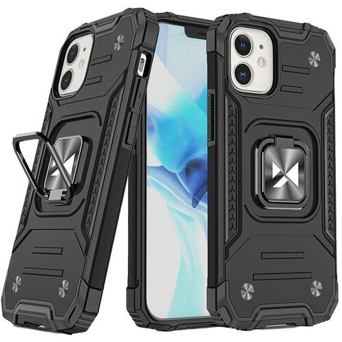 Wozinsky Armored ovitek za iPhone 14, magnetno držalo Ring Armor, črn, (21522245) Cene