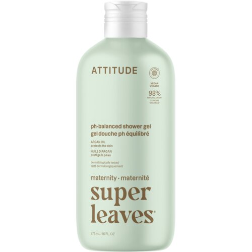 Attitude Blooming Belly Natural arganovo gel za prhanje - 473 ml Slike
