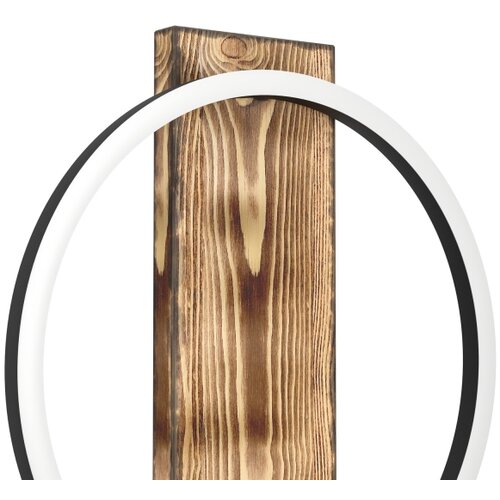 Eglo stolna lampa Boyal 99457, LED 12 W, 42,5 cm, drvo/crna/bijela Slike