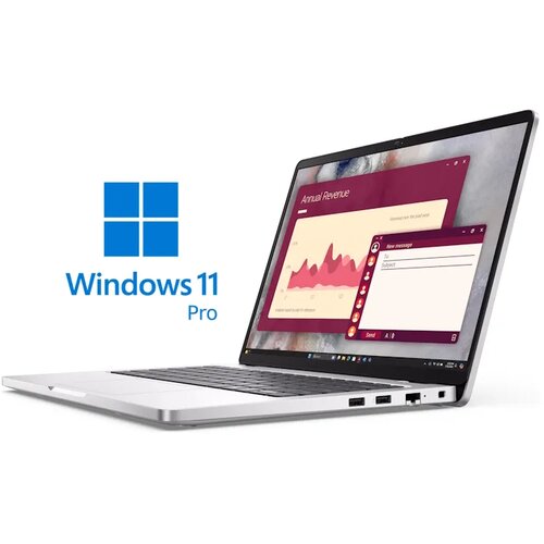 Dell pro 14 14 inch fhd+ 300nits core ultra 5 235U 16GB 512GB ssd backlit fp Win11Pro 3yr prosupport Cene