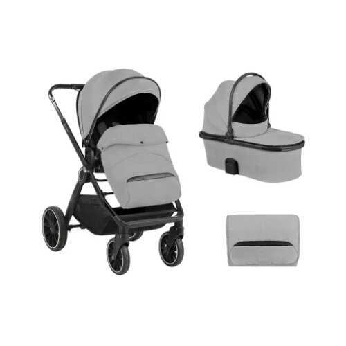 Kolica Tiffany 2in1 set sa tvrdom korpom Light Grey KKB20152 Cene