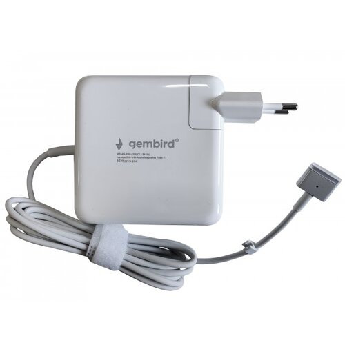 Gembird NPA85 200 4250 TJ 341N Apple Type T punjač za MacBook 85W 20V 4.2A, Magsafe2 Type T Cene