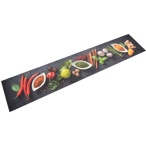  Tepih perivi s uzorkom začina 60 x 300 cm bar&amp;scaron;unasti Slike
