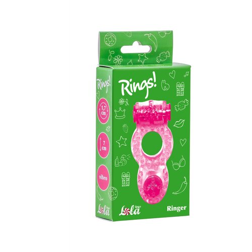 Lola games Vibro prsten Ringer pink Cene