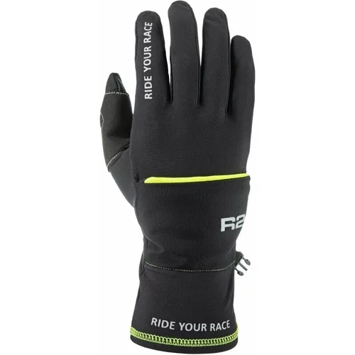 R2 Cover Gloves Neon Yellow/Black L Skijaške rukavice