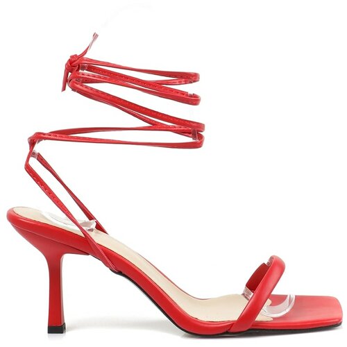Trendyol Red Women's Classic Heeled Shoes Cene