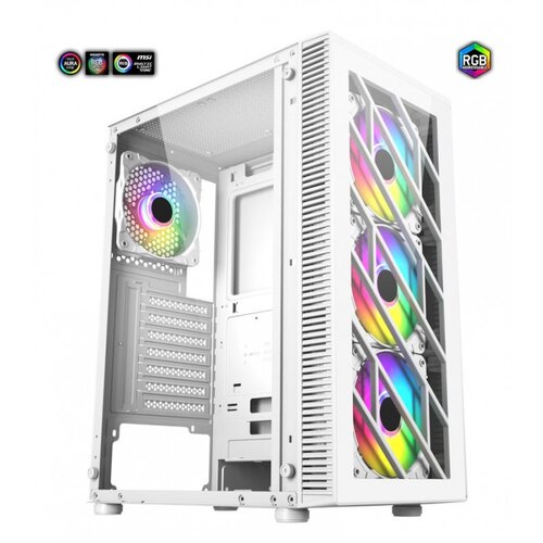 Aures Gaming Revolution gaming računalnik yeti lite A56 RX76 - Ryzen5 5600 - DDR4 16GB - ssd 1TB - rx 7600 - wifi - windows 11 pro, (21738820) Slike