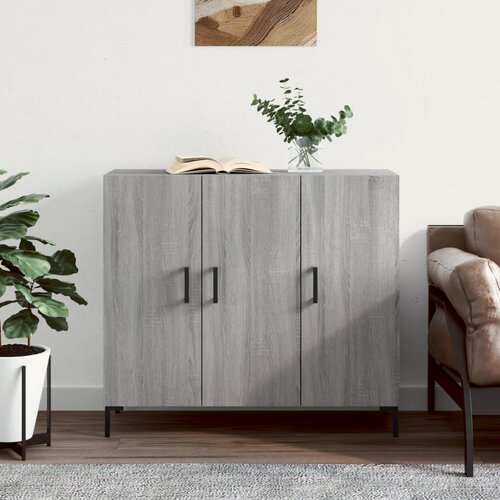  Komoda boja hrasta sonome 90 x 34 x 80 cm konstruirano drvo Slike