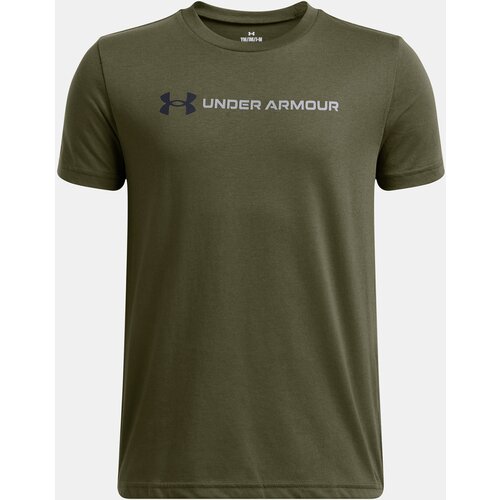 Under Armour Boys' T-shirt UA B LOGO WORDMARK SS - Boys Cene