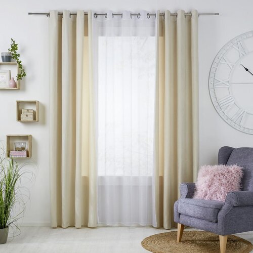 Modern Living Zavesa Z Obročki Velours Slike