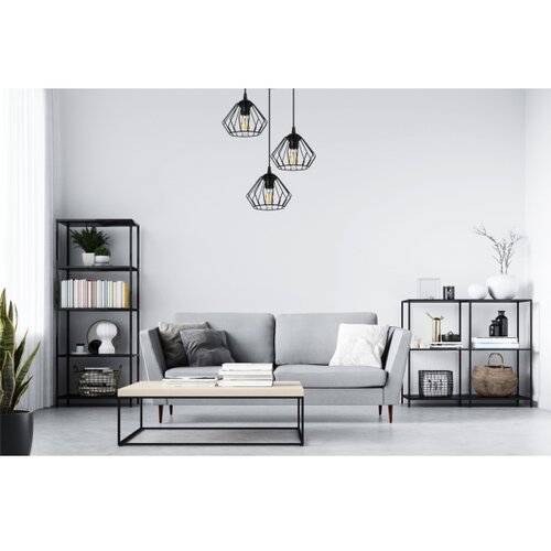  Luster na sajli CEED 3xE27/60W/230V crna Slike