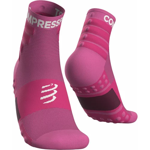 Compressport Training Socks 2-Pack Pink T1 Čarape za trčanje